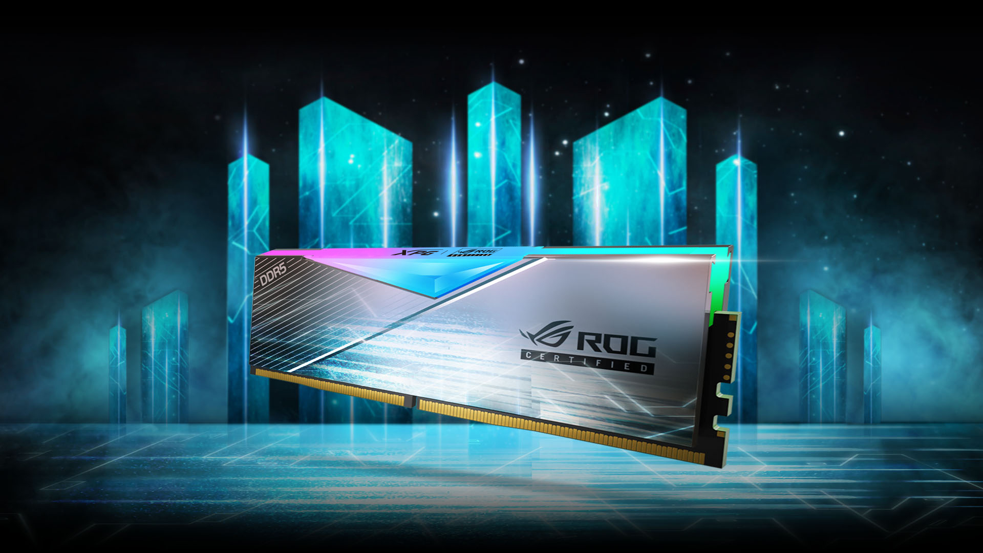 Ram PC Adata XPG Lancer RGB ROG 32GB (2x16GB) DDR5 6600MHz