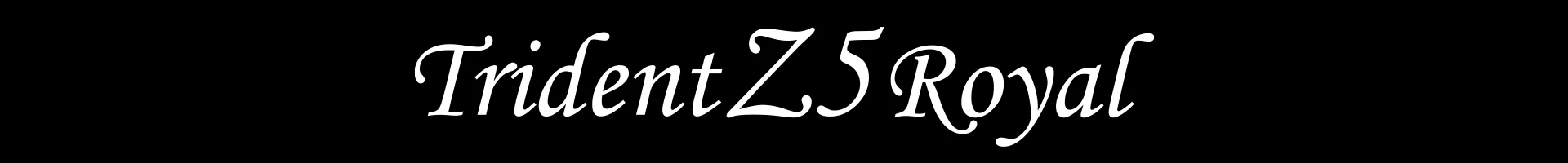 Ram PC G.Skill Trident Z5 Royal RGB 32GB 7200MHz DDR5 (16GBx2) Gold Intel XMP