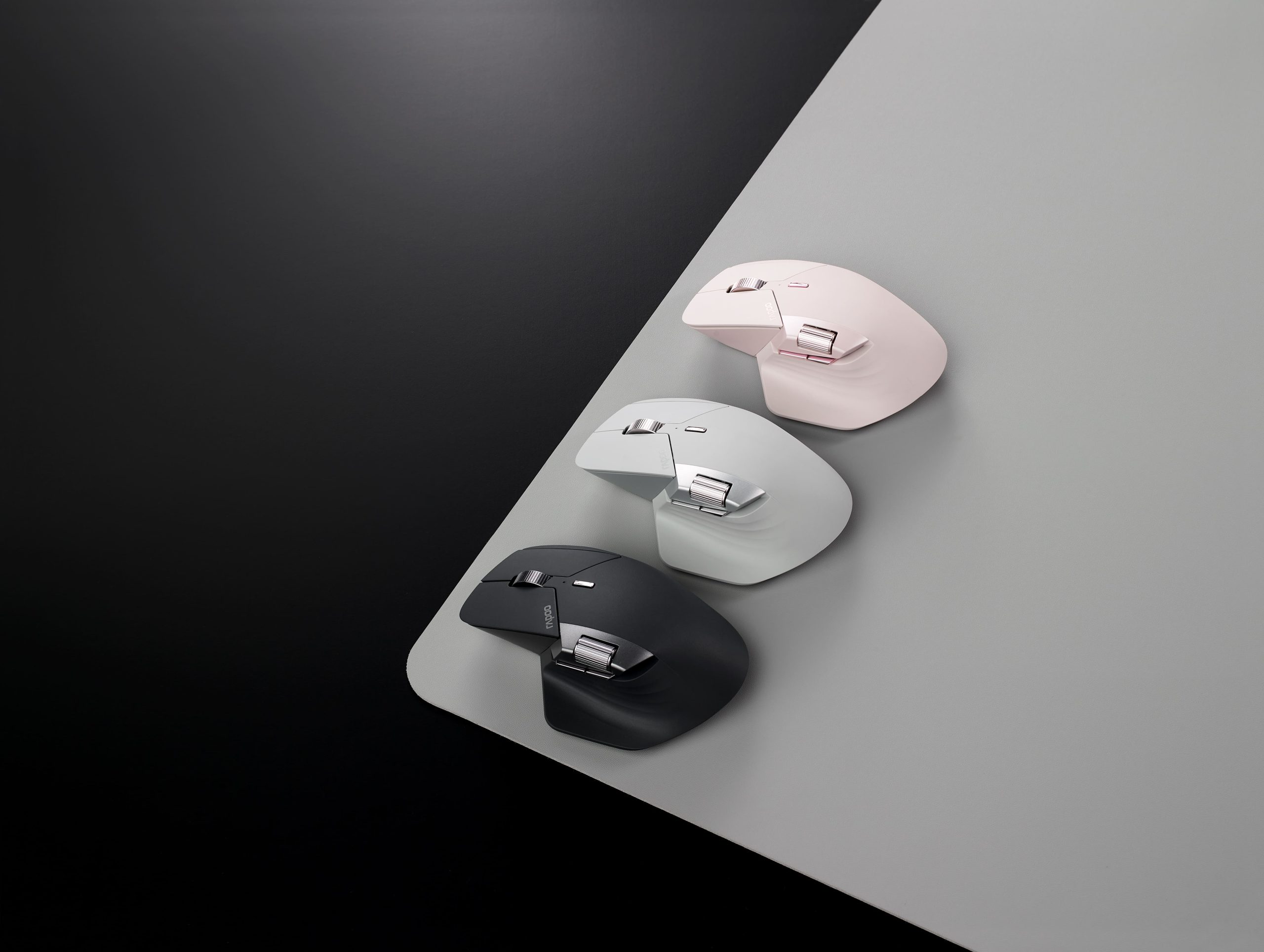 Chuột không dây Rapoo MT760 Mini Multimode (Wireless, Bluetooth 5.0, USB-C)