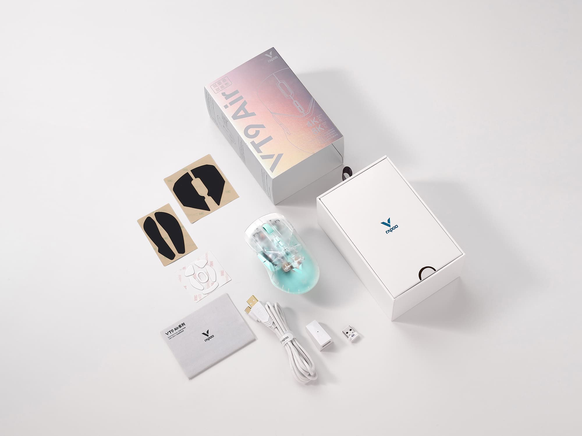 Chuột Gaming không dây Rapoo VT9 Air (Wireless, USB-C)