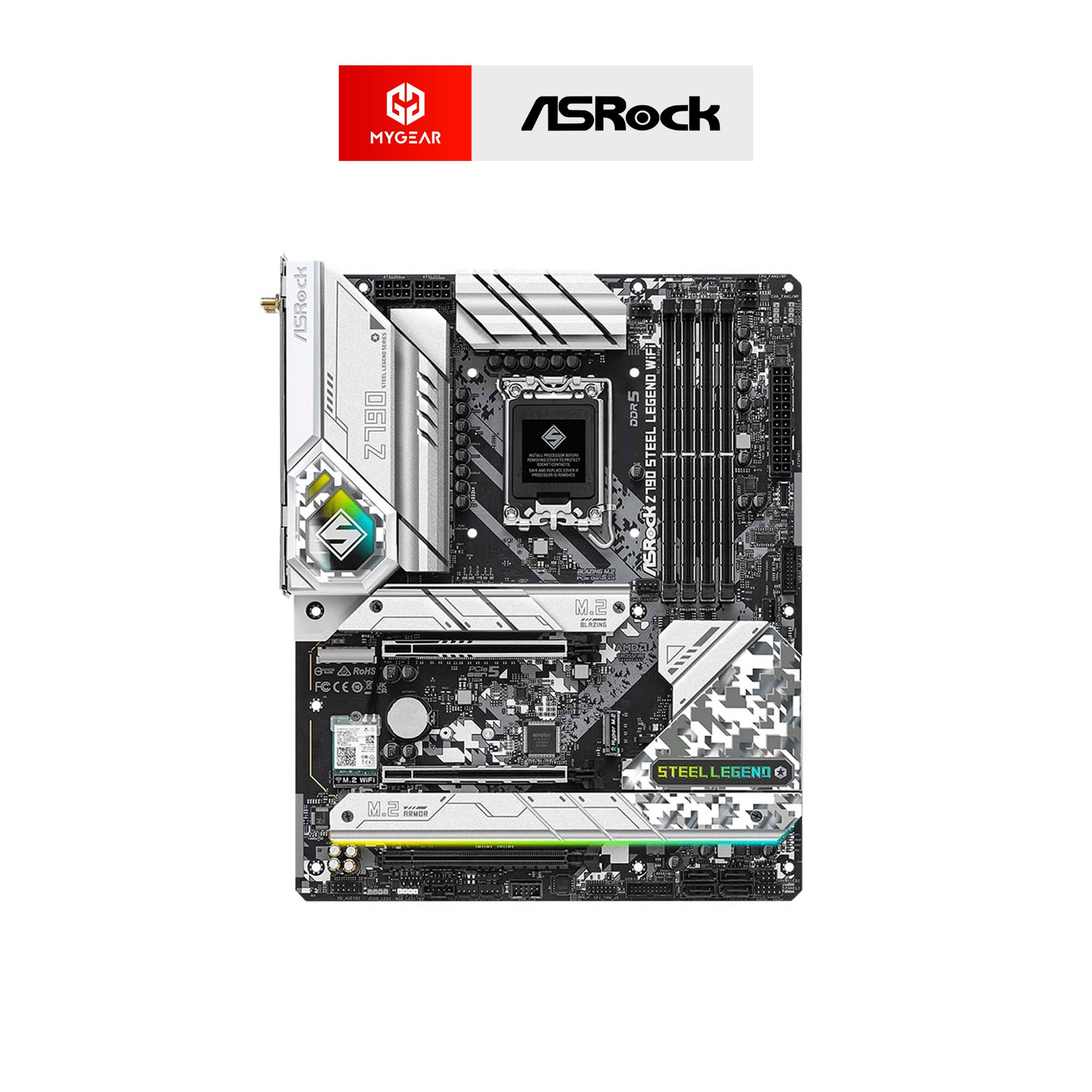 Bo mạch chủ ASRock Z790 Steel Legend Wifi DDR5
