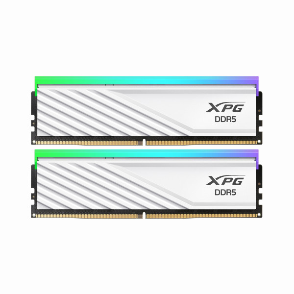 Ram PC Adata Lancer Blade RGB 32GB (16GB x 2) DDR5 6000Mhz White (AX5U6000C3016G-DTLABRWH)