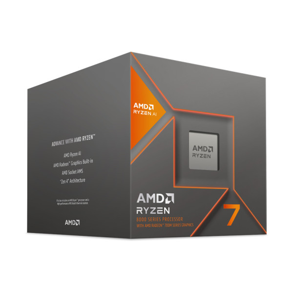 CPU AMD Ryzen 7 8700G (Up To 5.1 GHz, 8 Nhân 16 Luồng, 24MB Cache, 65W)