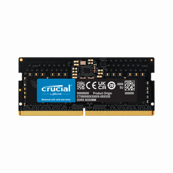 Ram Laptop Crucial 8GB DDR5 Bus 4800Mhz (CT8G48C40S5)