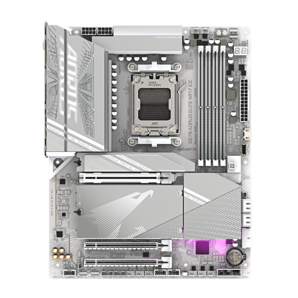 Bo Mạch Chủ Mainboard GIGABYTE X870 AORUS ELITE WIFI7 ICE
