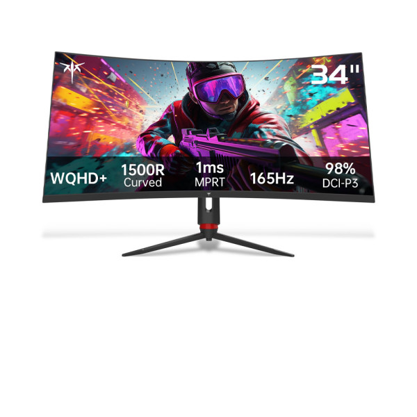 Màn Hình Gaming KTC H34S18S 34 Inch WQHD VA 165Hz 1ms