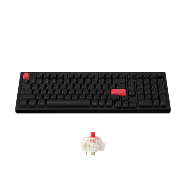 Bàn Phím Cơ Không Dây Keychron Q5 Max Carbon Black Side Printed RGB Knob Hotswap (Gateron Sw)