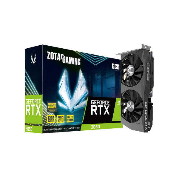 Card màn hình ZOTAC GAMING GeForce RTX 3050 ECO 8GB GDDR6
