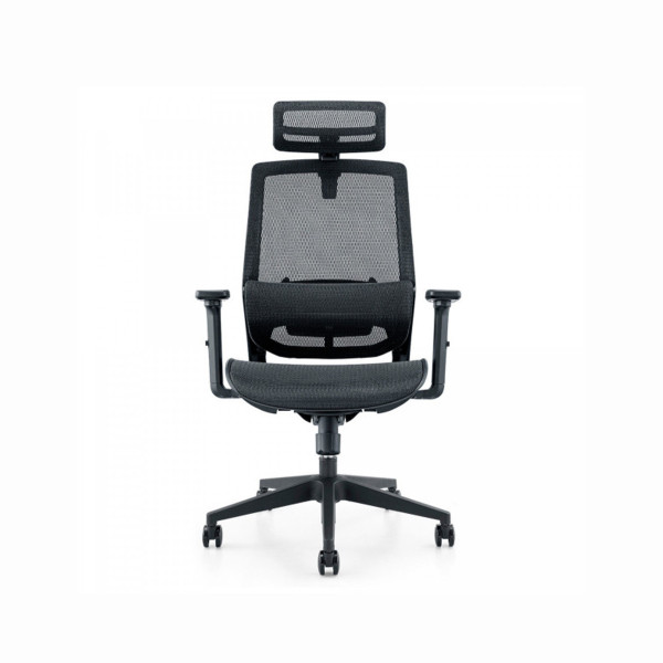 Ghế Công Thái Học Warrior Marshal WEC 630 Black