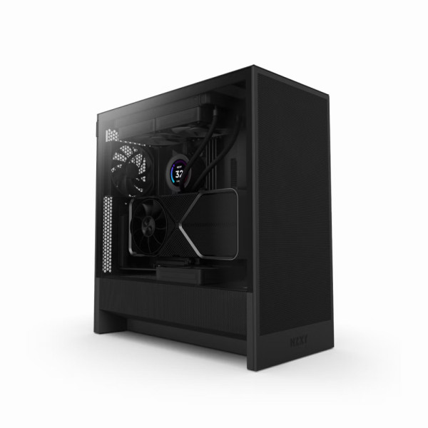 Vỏ Case Máy Tính NZXT H5 Flow 2024 Black Mid Tower