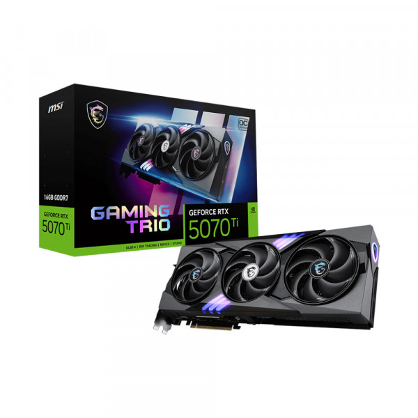 Card Màn Hình MSI GeForce RTX 5070 Ti 16G GAMING TRIO OC PLUS