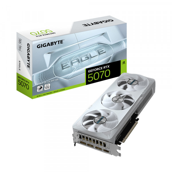 Card Màn Hình Gigabyte GeForce RTX 5070 EAGLE OC ICE SFF 12GB GDDR7
