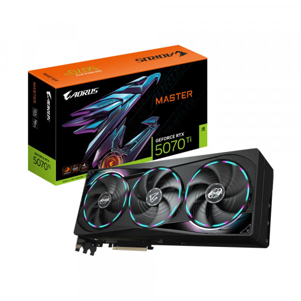 Card Màn Hình Gigabyte AORUS GeForce RTX 5070 Ti MASTER 16GB GDDR7