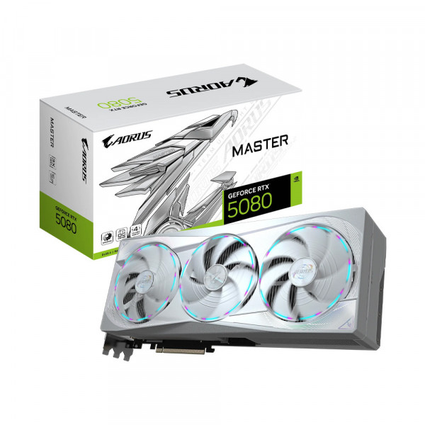 Card Màn Hình Gigabyte AORUS GeForce RTX 5080 MASTER ICE 16GB