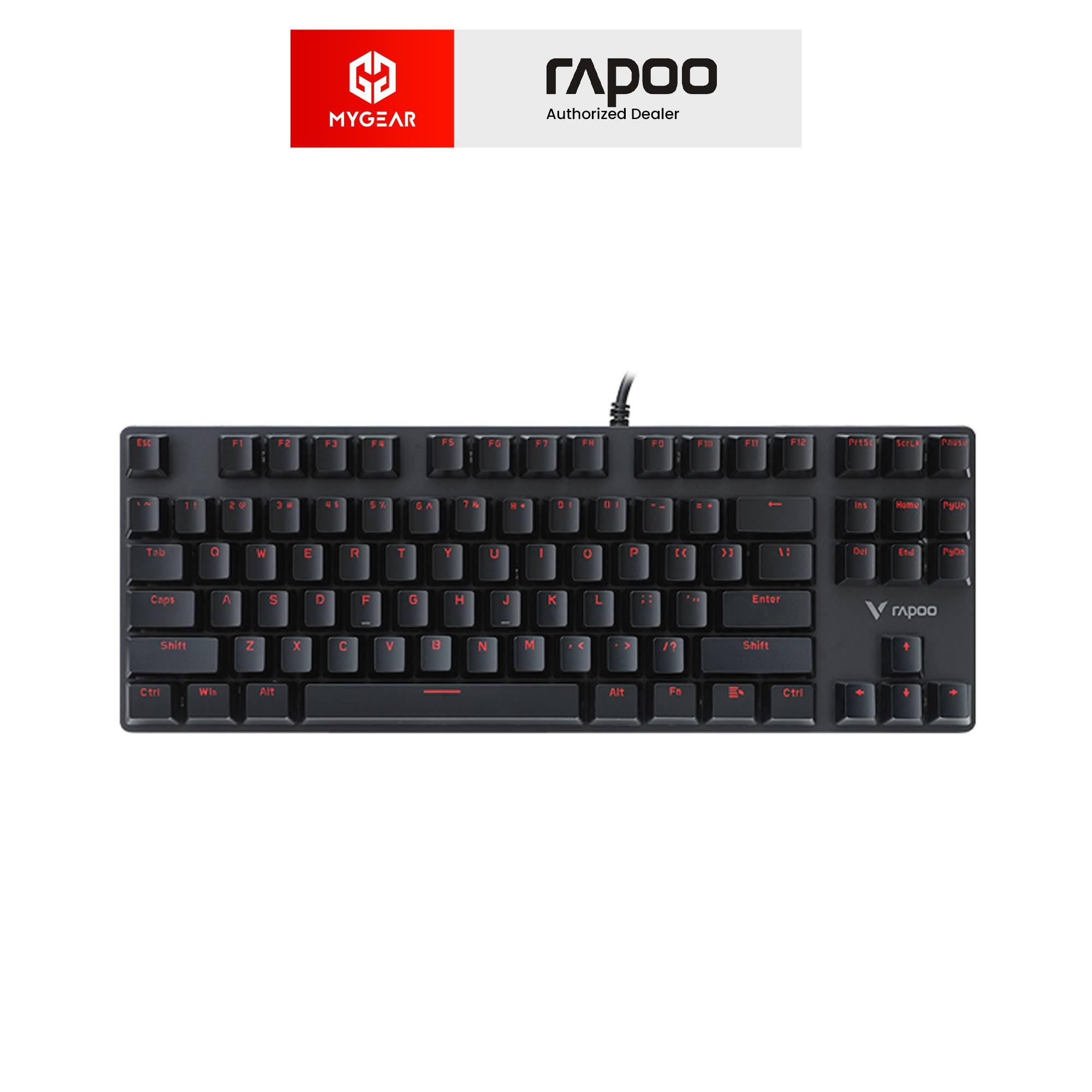 Bàn phím cơ có dây Rapoo V500 Alloy Mechanical Gaming