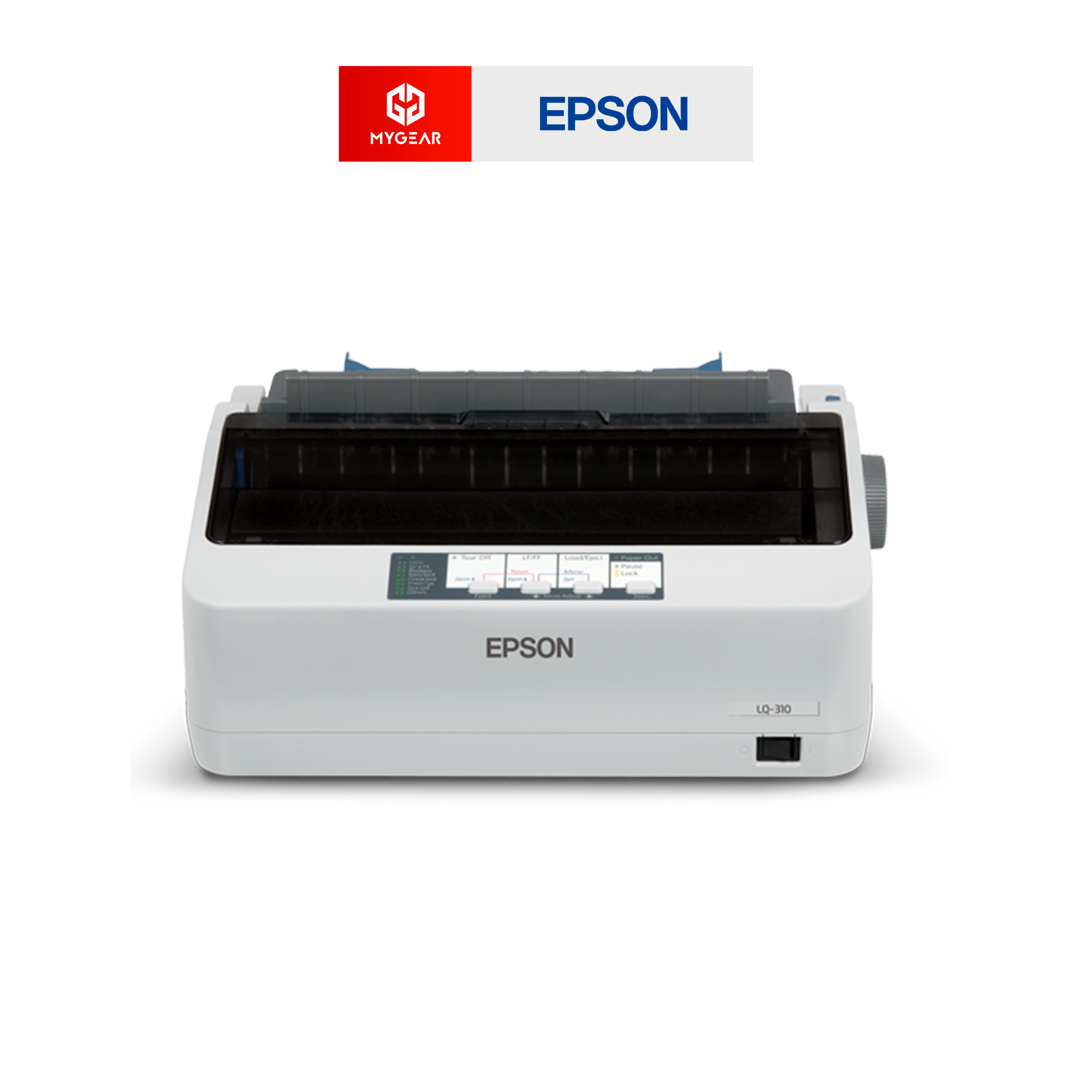 Máy in kim Epson LQ 310 được thiết kế với kiểu dáng nhỏ gọn