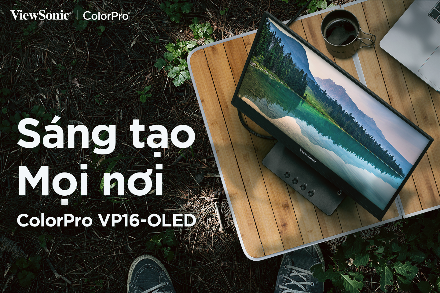 Màn Hình di động ViewSonic VP16-OLED 15.6 inch FHD Oled 60Hz