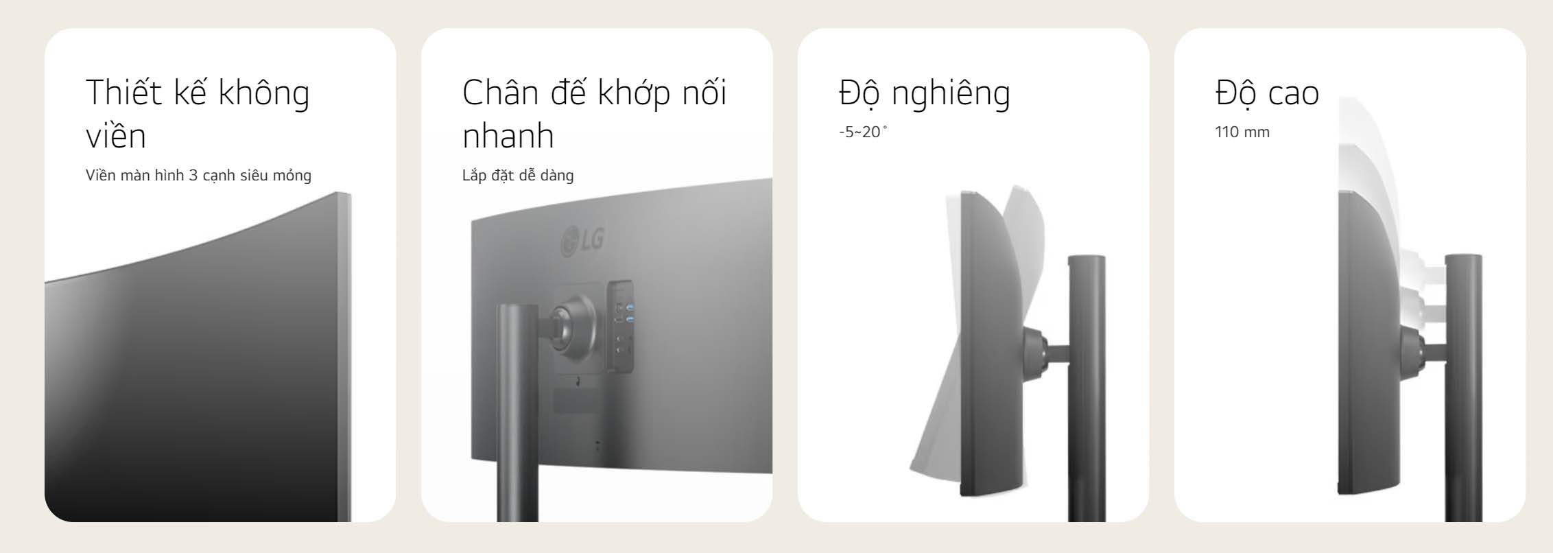 Màn Hình LG UltraWide 34WR55QC-B.ATV 34 inch QHD VA 100Hz