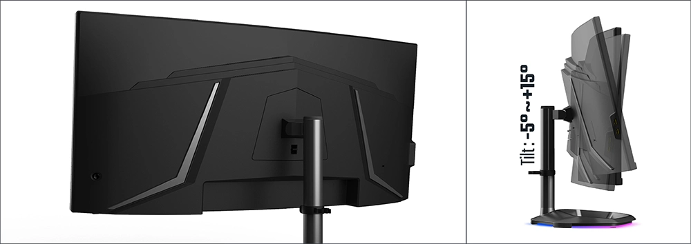 Xoay, nghiêng, lên/ xuống một cách linh hoạt