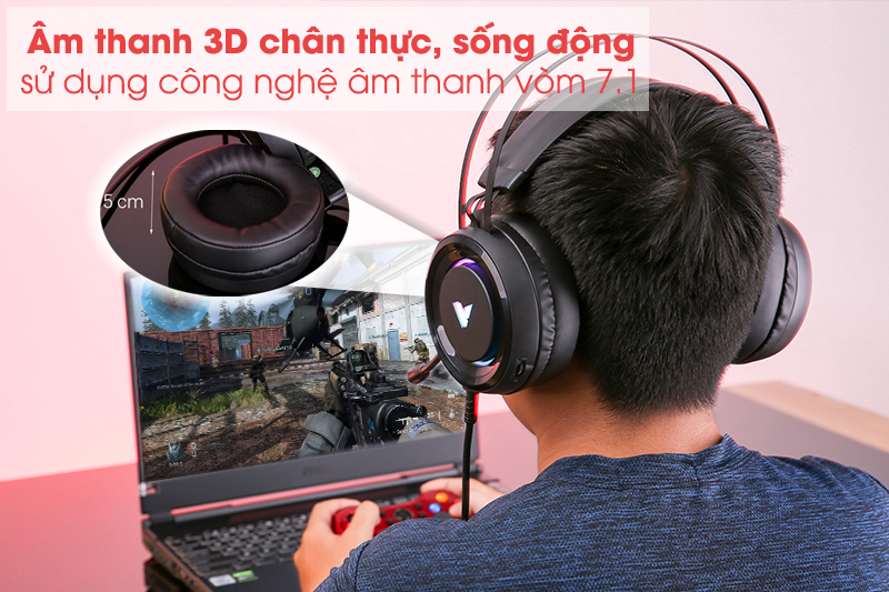 Âm thanh 3D chân thực