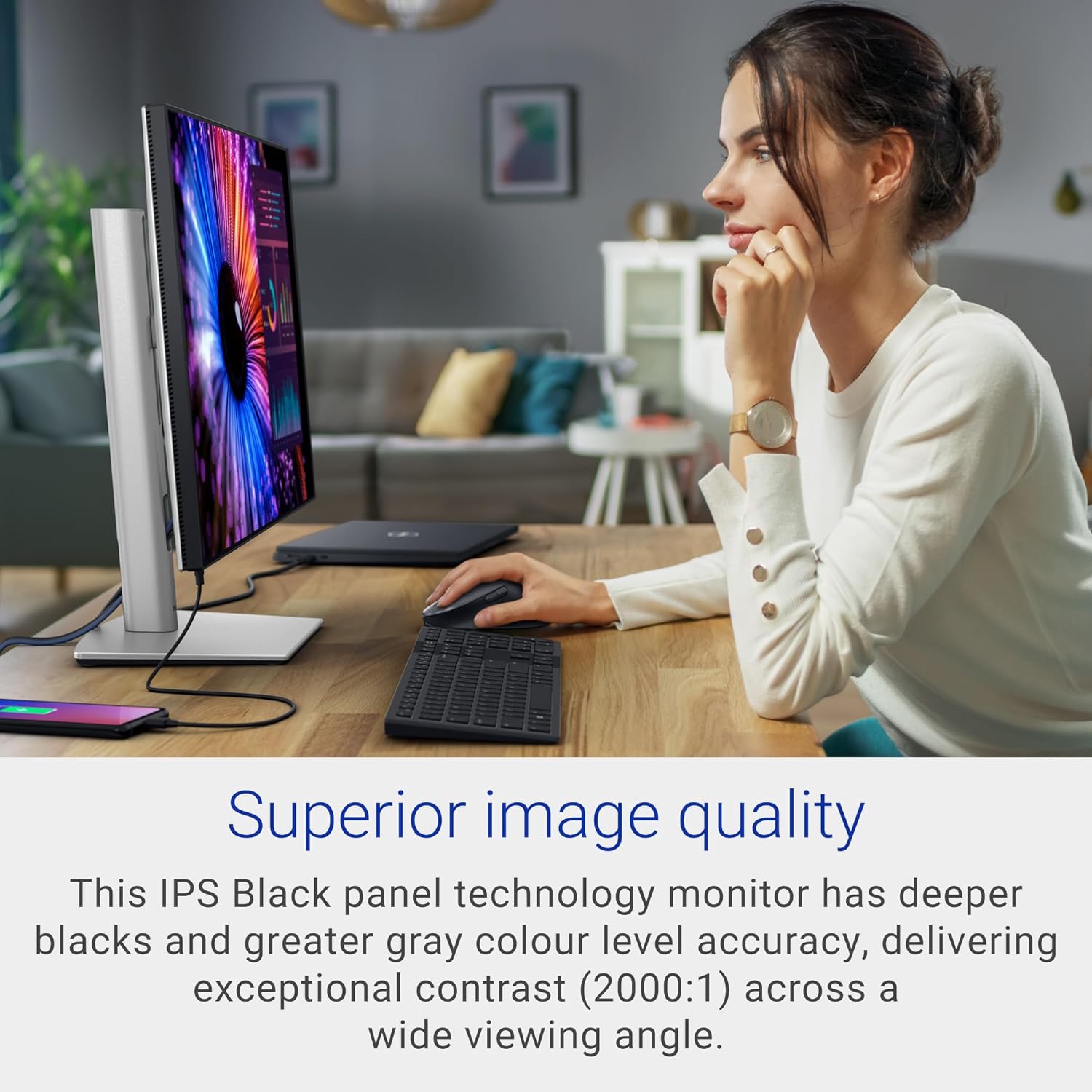 Màn Hình Dell UltraSharp U2724DE (2560x1440 | IPS | 120Hz | 5Ms)
