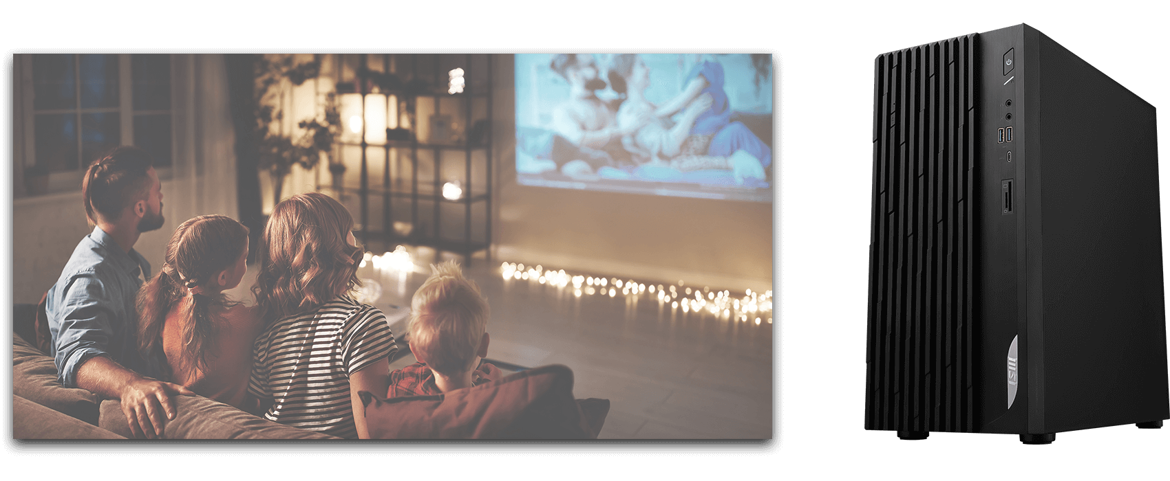 Máy tính để bàn MSI PRO DP180 14M i7 14700 | 16GB RAM | 512GB SSD