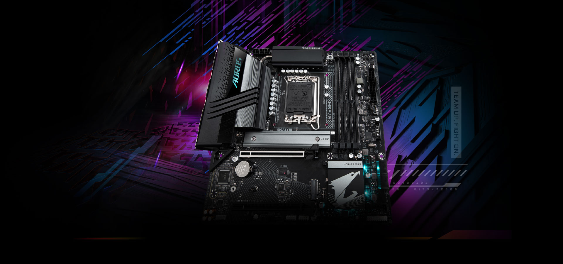 Bo Mạch Chủ Gigabyte B760M AORUS PRO AX DDR4 (M.2, HDMI, DP)