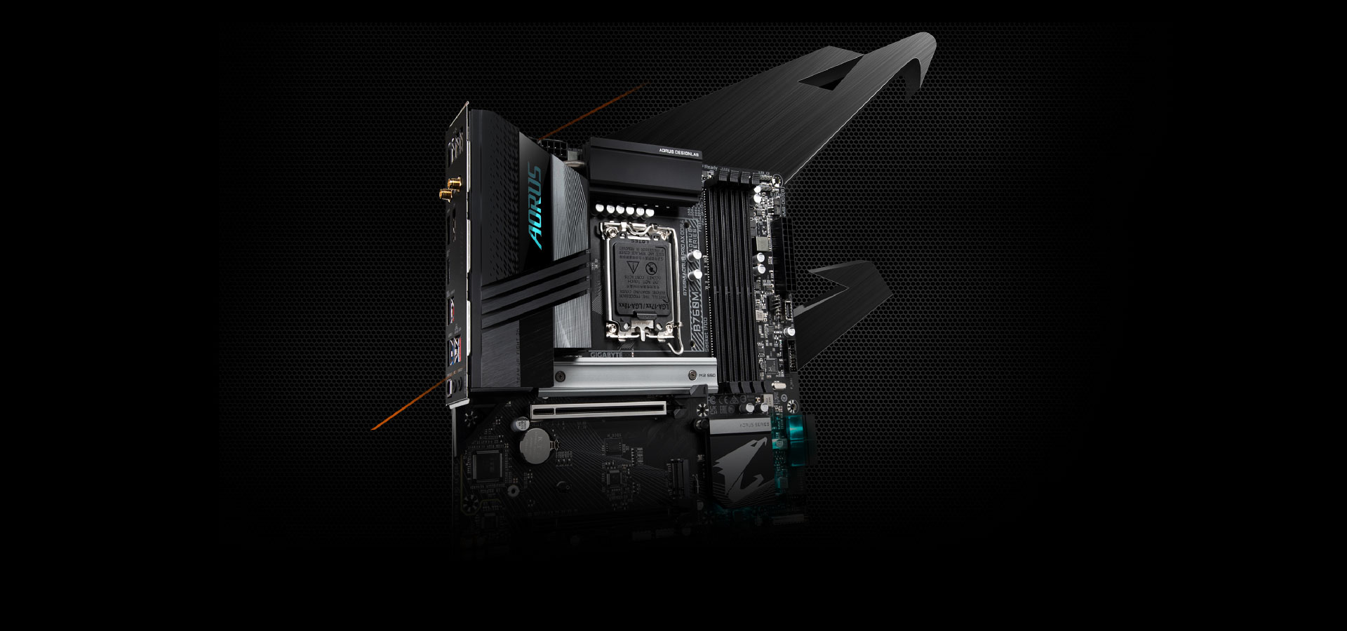 Bo Mạch Chủ Gigabyte B760M AORUS PRO AX DDR4 (M.2, HDMI, DP)