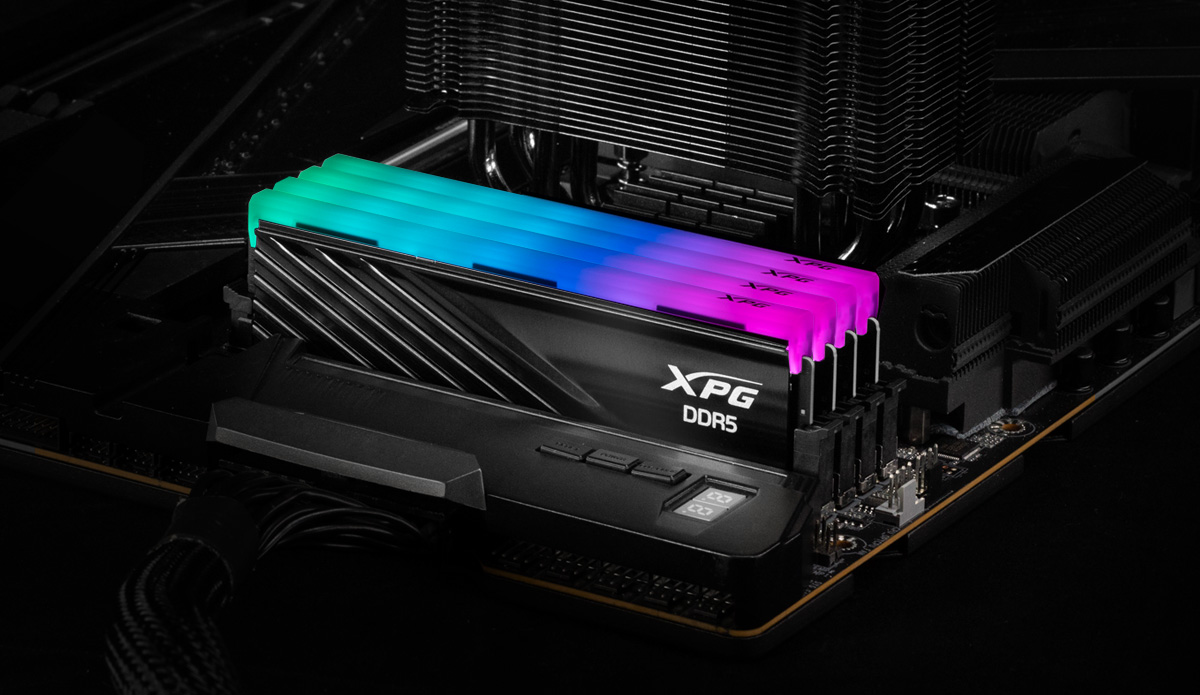 Bộ Nhớ Ram PC Adata Lancer Blade RGB 16Gb DDR5 6000Mh White (AX5U6000C3016G-SLABRWH)