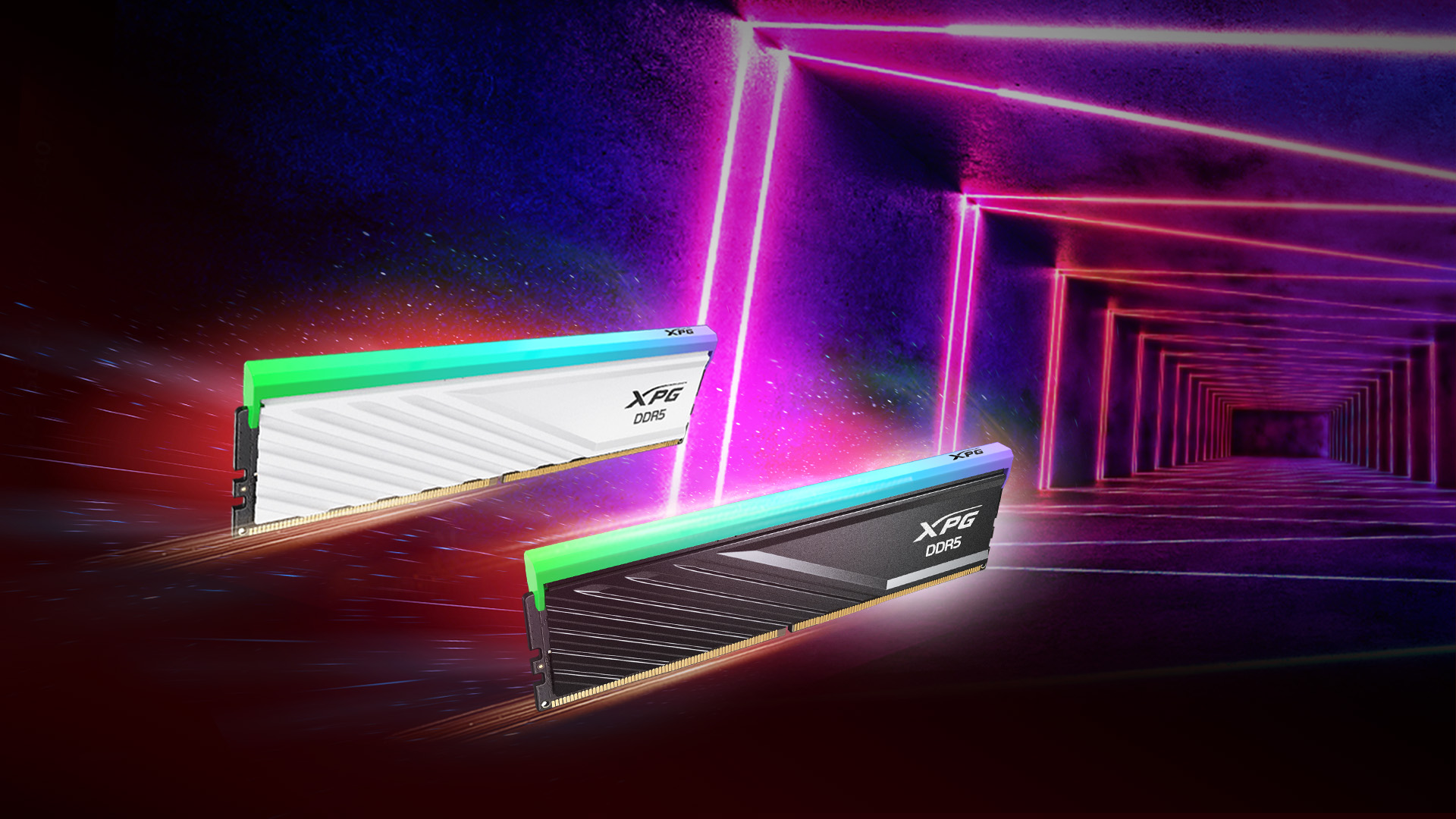 Bộ Nhớ Ram PC Adata Lancer Blade RGB 16Gb DDR5 6000Mh White (AX5U6000C3016G-SLABRWH)