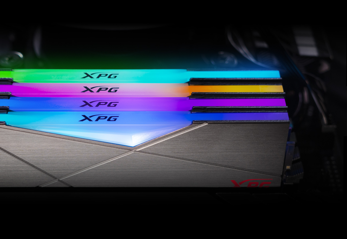 Ram PC Adata XPG D50 DDR4 8GB 3600MHz RGB Grey (AX4U36008G18I-ST50)