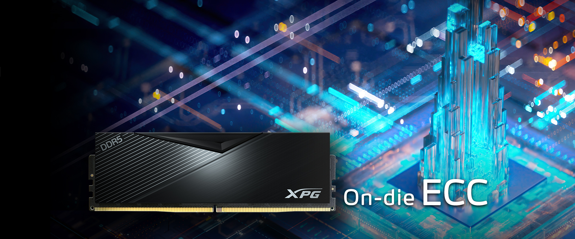 Ram PC Adata XPG Lancer 8GB (1x 8GB) DDR5 5200MHz