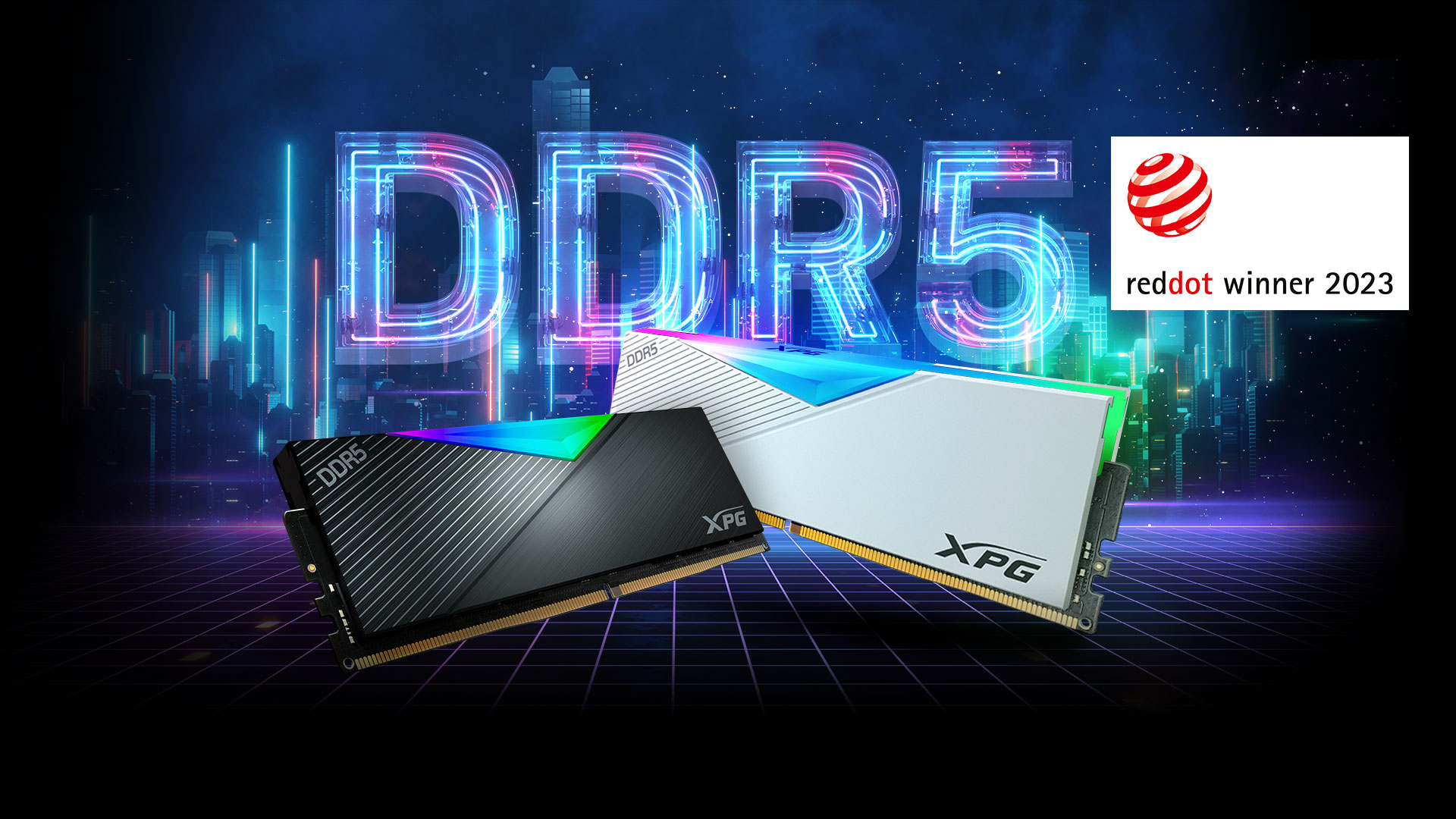 Ram PC Adata XPG Lancer RGB 32Gb (2x16GB) DDR5 6000MHz (AX5U6000C3016G-DCLARBK)