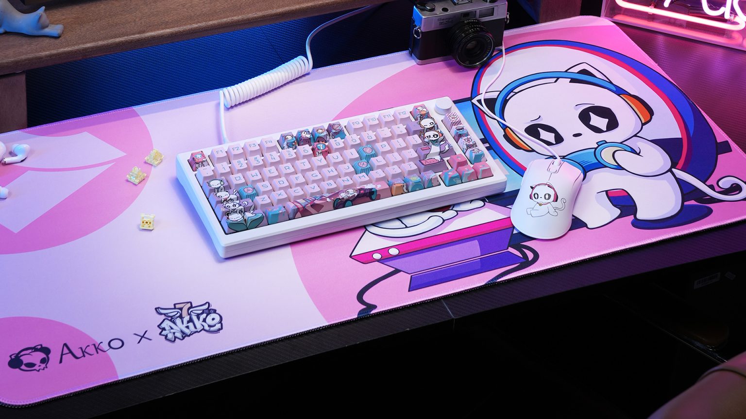 Lót Chuột Gaming AKKO World Tour London XXL