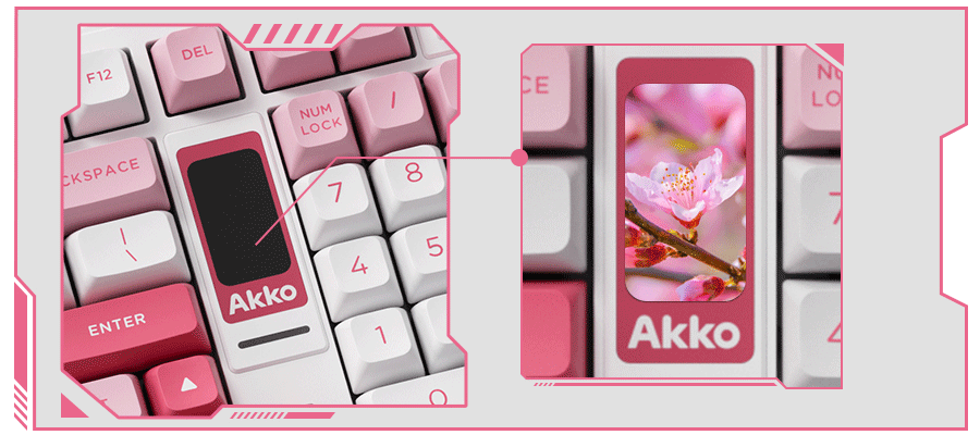 Bàn Phím Cơ AKKO 5098B Prunus Lannesiana (RGB / Hotswap / Akko V3 Piano Pro)