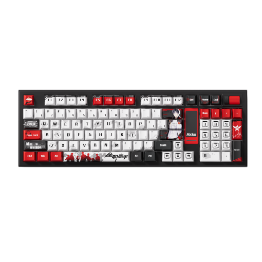 Bàn Phím Cơ Không Dây AKKO 5098B The King’s Avatar – Ye Xin (Multi-modes / Hotswap / Màn hình LCD / Switch Piano Pro)