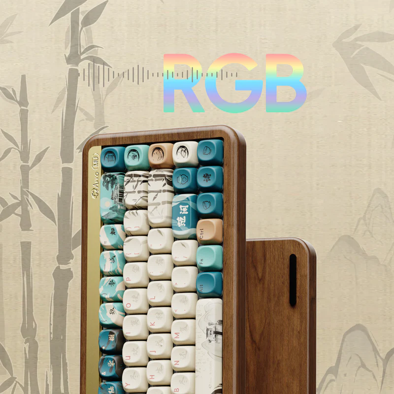 Bàn Phím Cơ Không Dây - AKKO MU01 Joy of Life (Wireless / Bluetooth / TypeC)