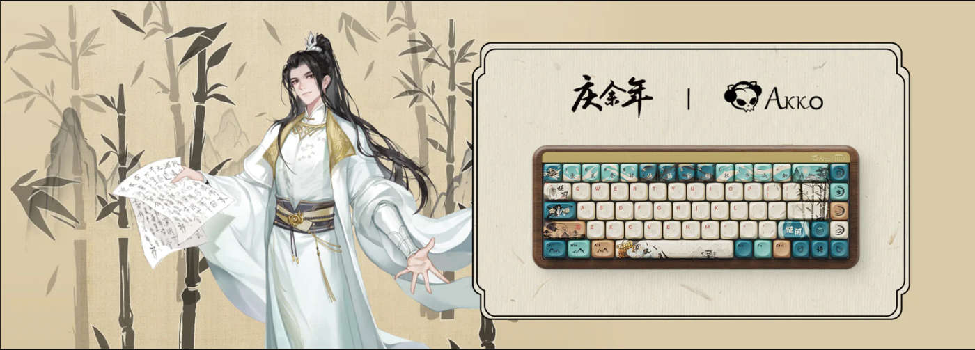 Bàn Phím Cơ Không Dây - AKKO MU01 Joy of Life (Wireless / Bluetooth / TypeC)