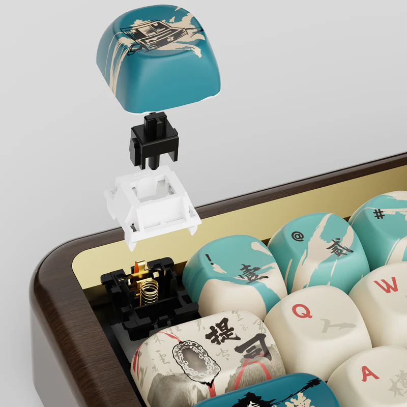 Bàn Phím Cơ Không Dây - AKKO MU01 Joy of Life (Wireless / Bluetooth / TypeC)