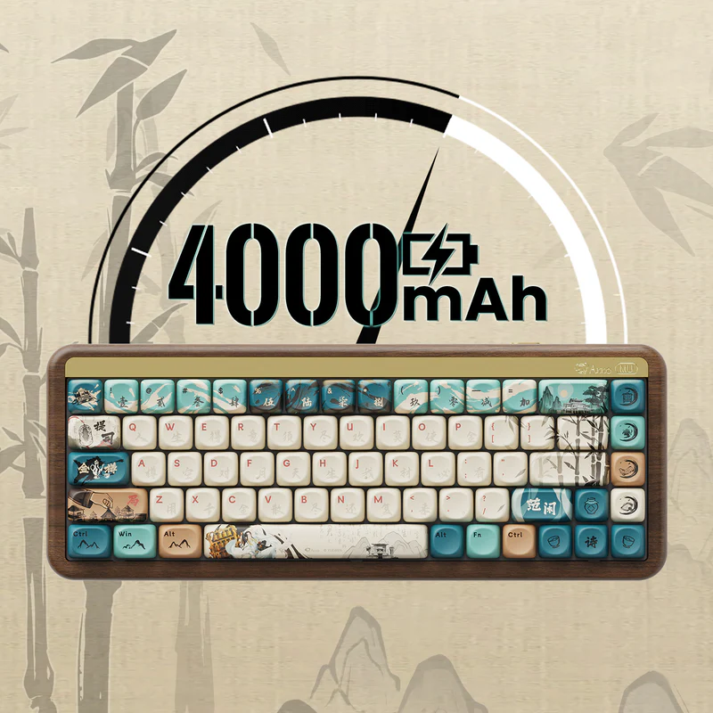 Bàn Phím Cơ Không Dây - AKKO MU01 Joy of Life (Wireless / Bluetooth / TypeC)