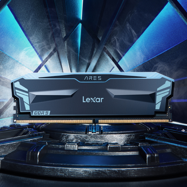 Ram PC Lexar Ares RGB 16GB 6400Mhz DDR5 (1x16G) (LD5U16G64C32LA-RGS)