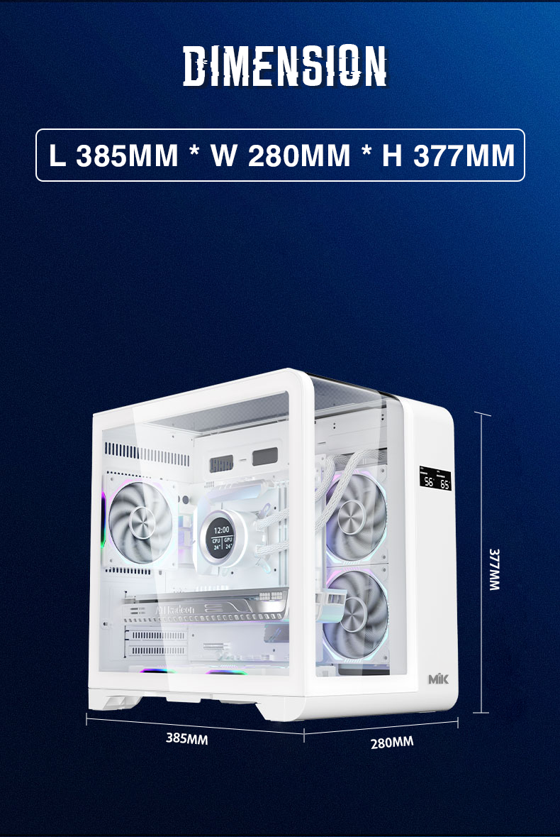 Vỏ Case MIK BARBATOS M White