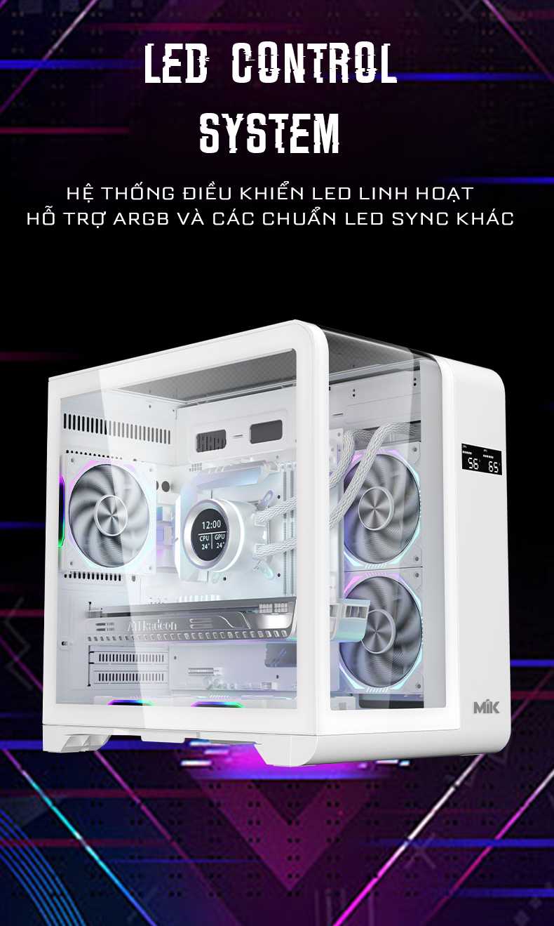 Vỏ Case MIK BARBATOS M Black