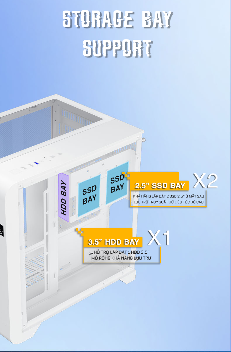 Vỏ Case MIK BARBATOS M White