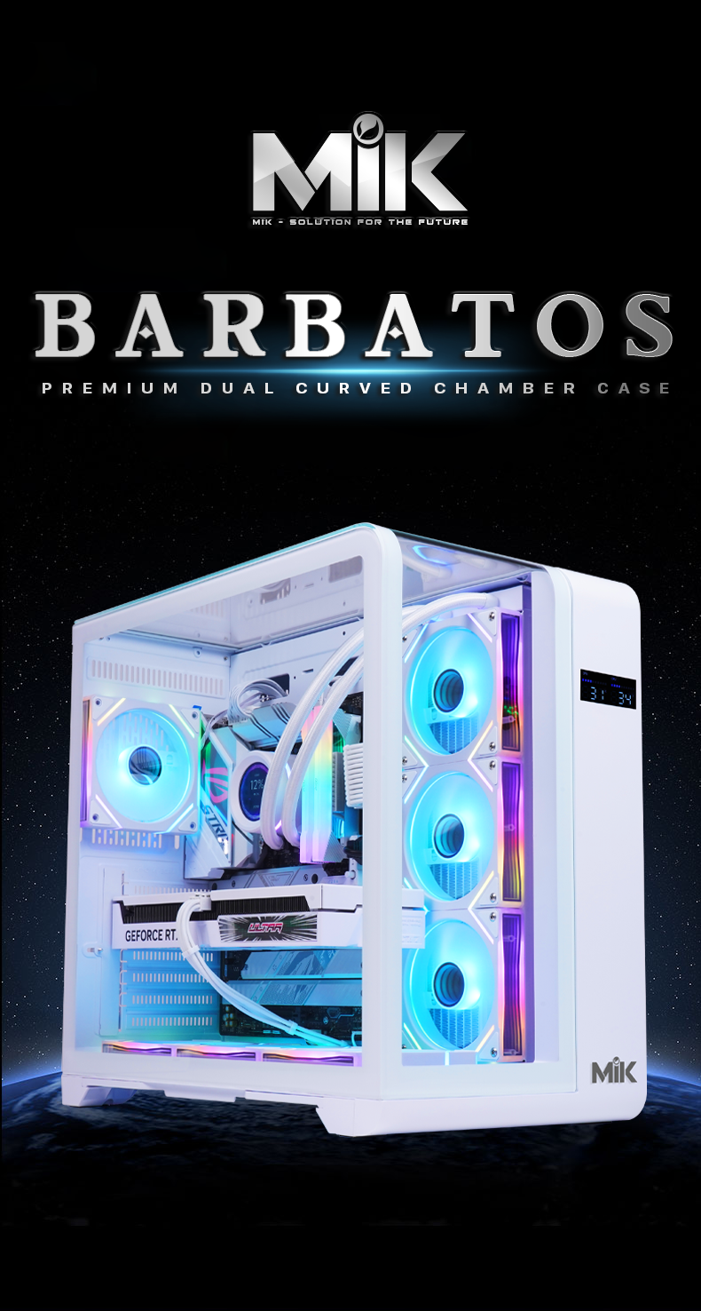 Vỏ Máy Tính Xigmatek DUO X 3F RGB Black ATX Mid Tower