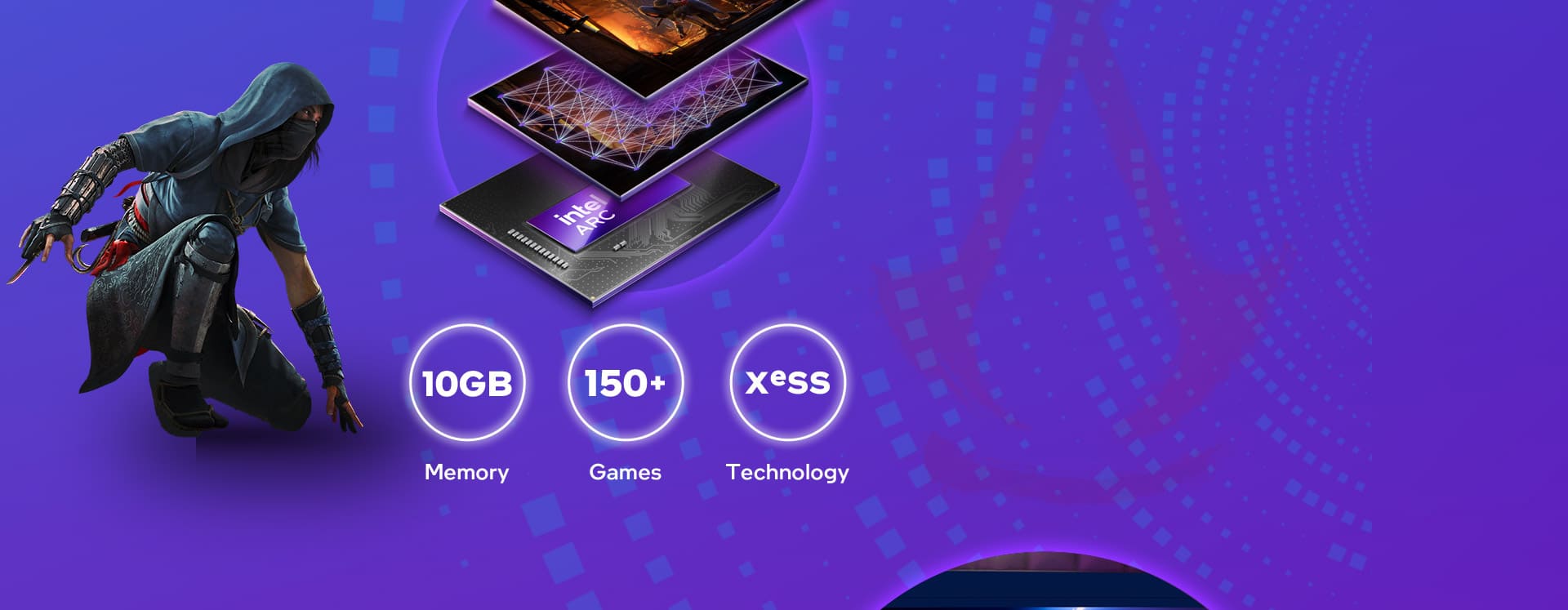 Card màn hình ASRock Intel Arc B570 Challenger 10GB OC