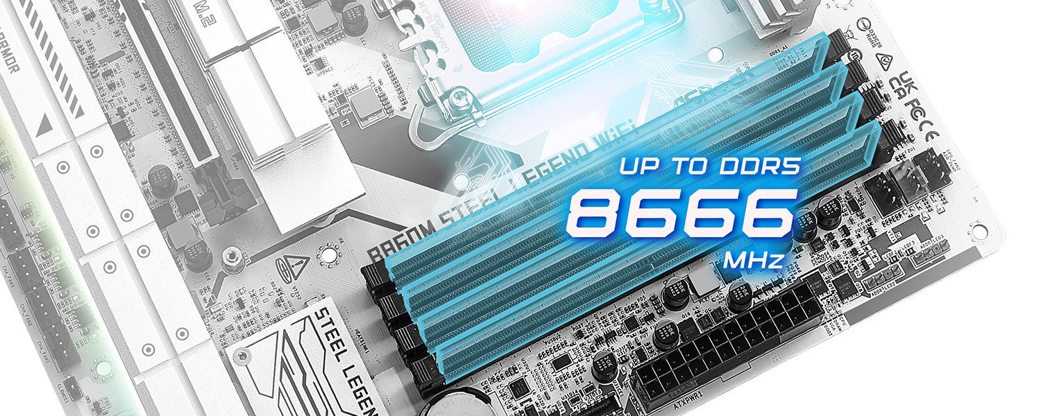 Bo mạch chủ ASRock B860M STEEL LEGEND WIFI