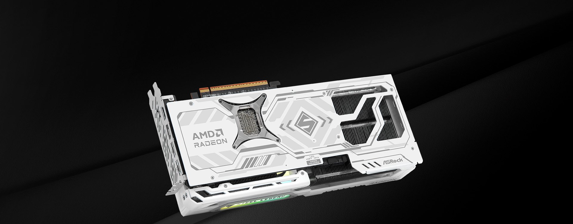 Card màn hình ASRock Radeon RX 9070 Steel Legend 16GB