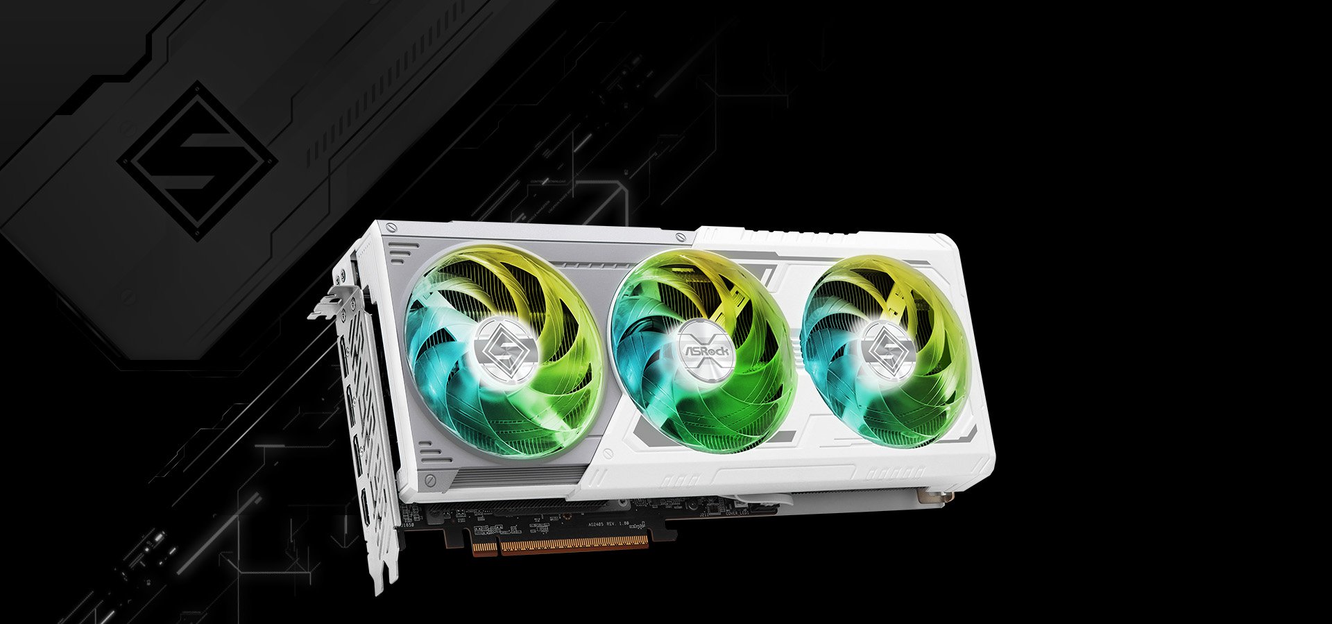 Card màn hình ASRock Radeon RX 9070 Steel Legend 16GB