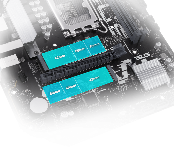 Bo mạch chủ Asus B760M-AYW WIFI D4